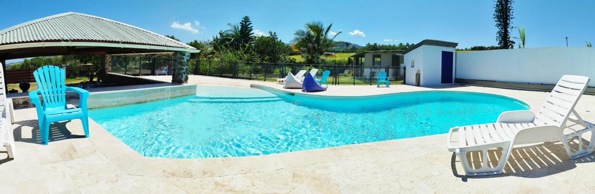 Maison Les Cocotiers De Plaiz'Anse Petite-Île Bagian luar foto