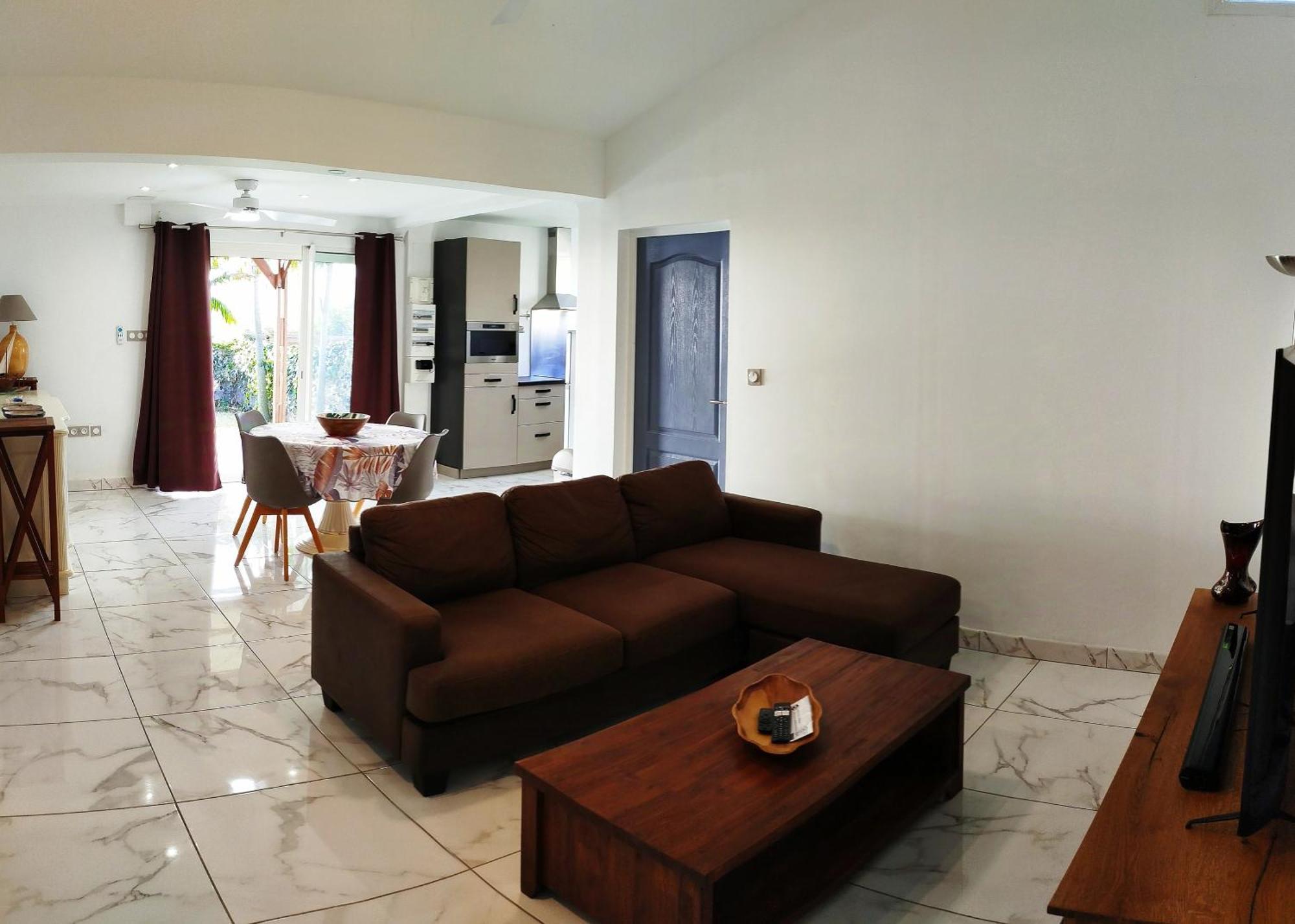 Maison Les Cocotiers De Plaiz'Anse Petite-Île Bagian luar foto