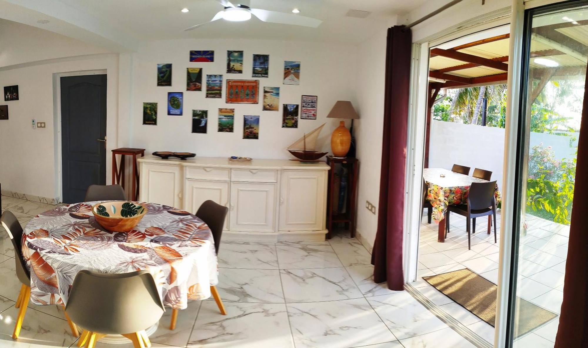 Maison Les Cocotiers De Plaiz'Anse Petite-Île Bagian luar foto