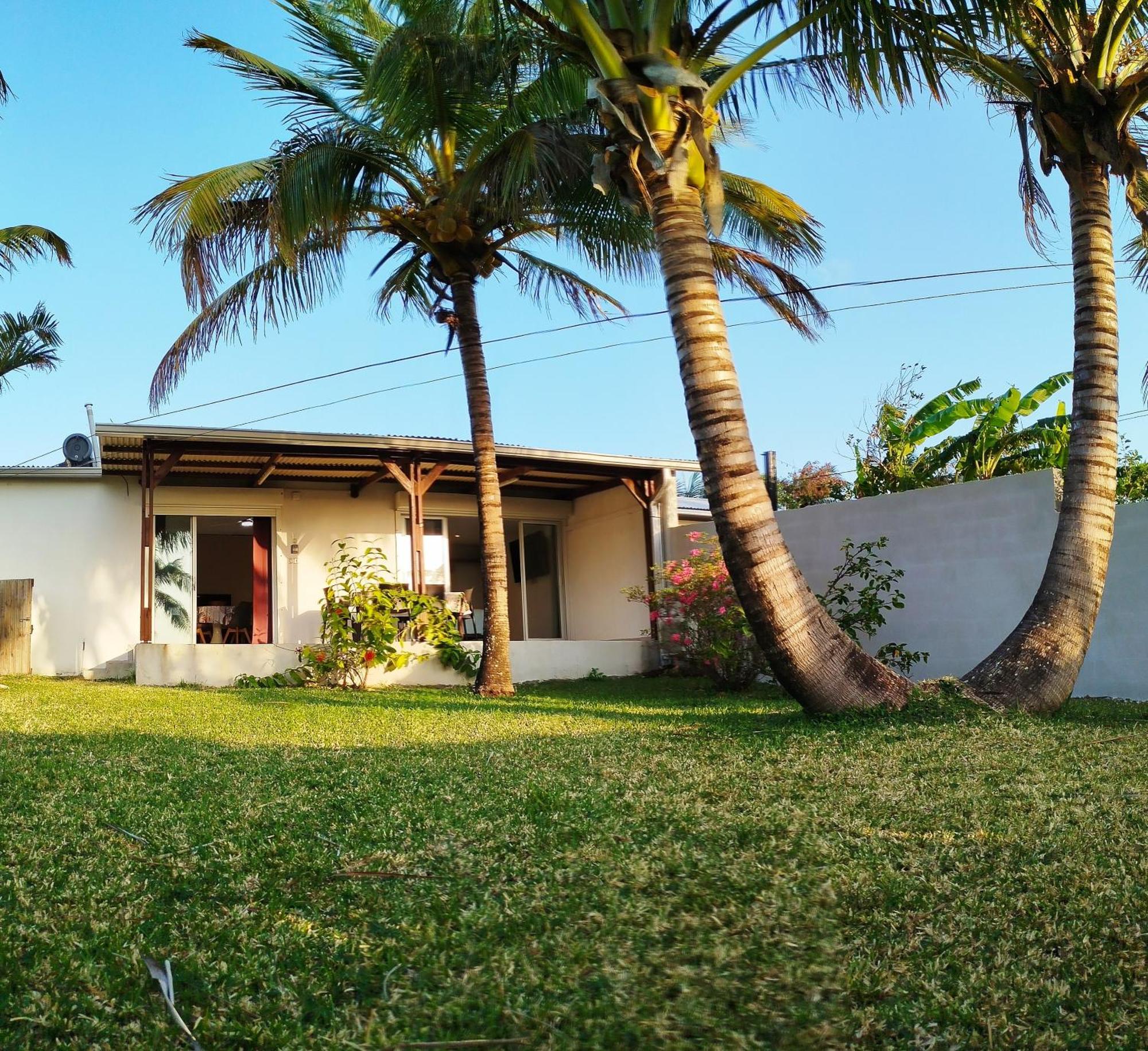 Maison Les Cocotiers De Plaiz'Anse Petite-Île Bagian luar foto